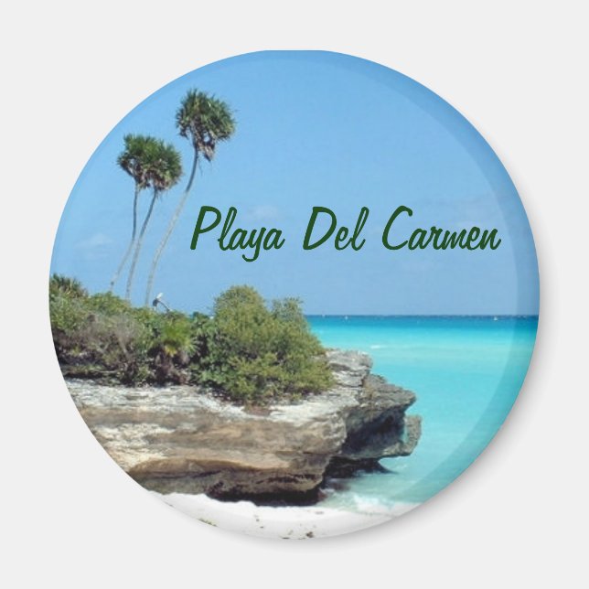 Playa Del Carmen magnet (Framsidan)