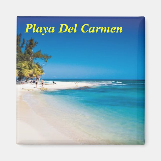 Playa Del Carmen magnet (Framsidan)