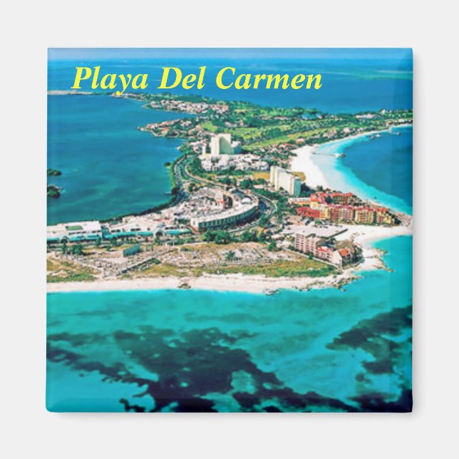 Playa Del Carmen magnet (Framsidan)