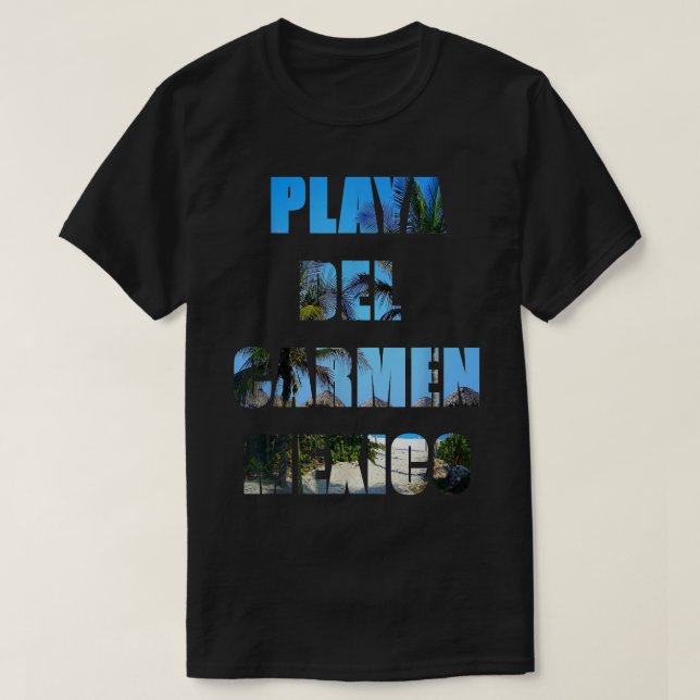 Playa del Carmen Meico Tee  (Design framsida)