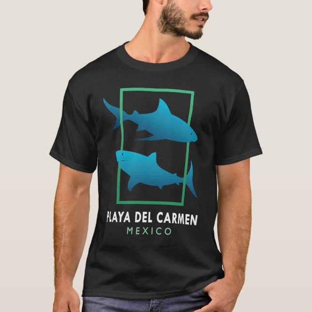 Playa del Carmen  Mexico  Souvenir T Shirt (Framsida)