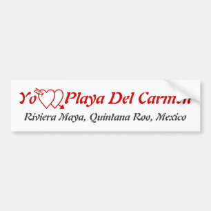 Playa del Carmen Quintana Roo Riviera Maya Mexico Bildekal
