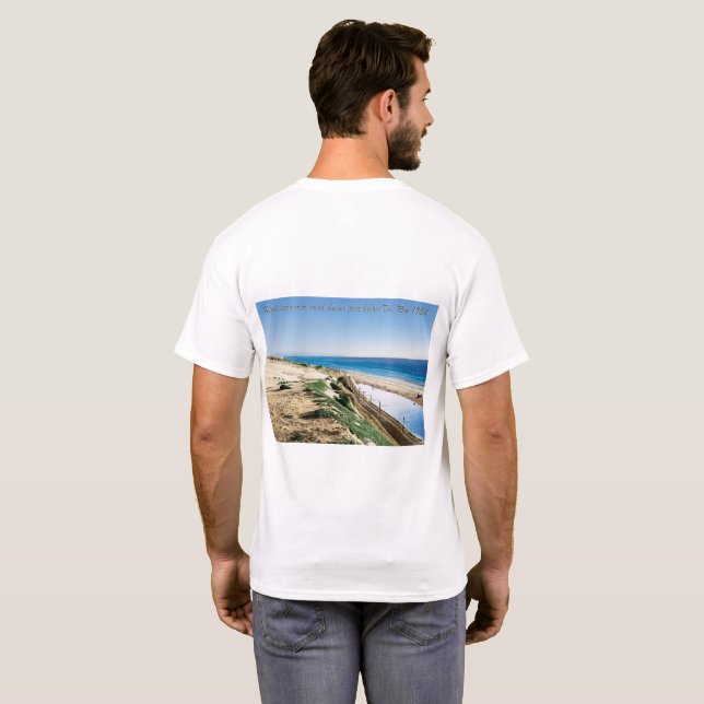 Playa del Rey - South Lagoon 1904 Tee Shirt (Hel baksida)