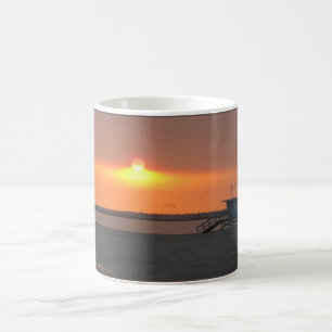 Playa del Rey Sunset - Mike Izzo Kaffemugg