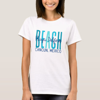 Playa Delfine Cancun Mexiko (Ocean) T Shirt