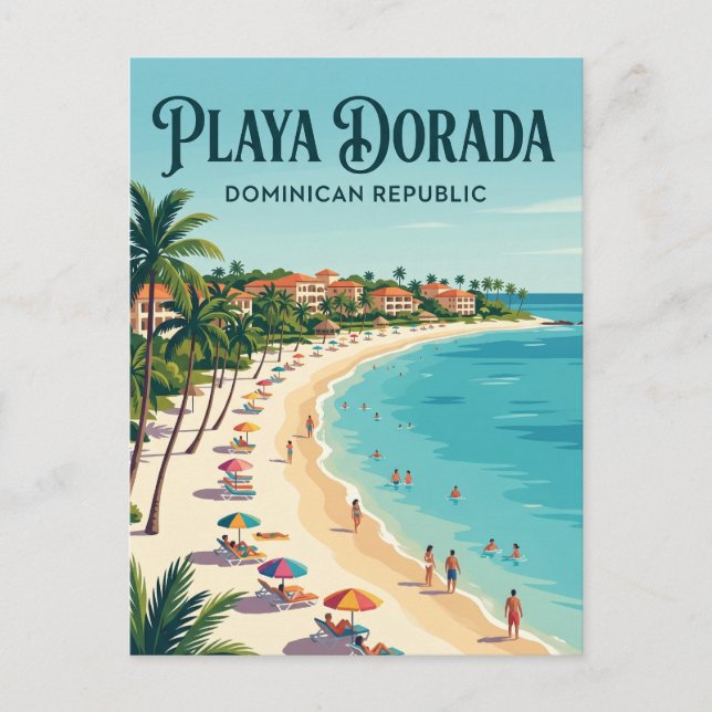 Playa Dorada Dominikanska republiken Vykort (Framsida)