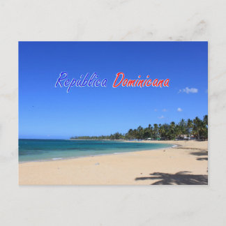 Playa Las Terrenas Samaná República Dominicana Vykort