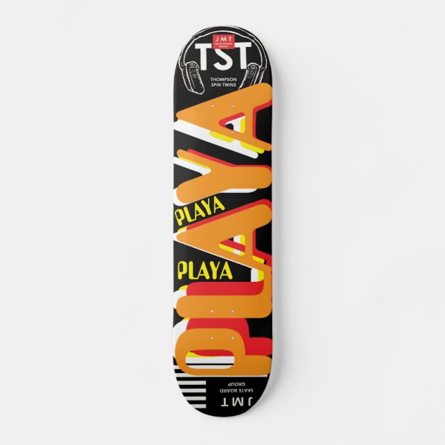 PLAYA OFFICIELL UK Skateboard (Framsida)