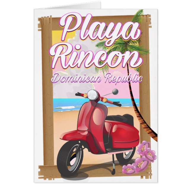 Playa Rincon Dominikanska republiken Hälsningskort (Framsidan)