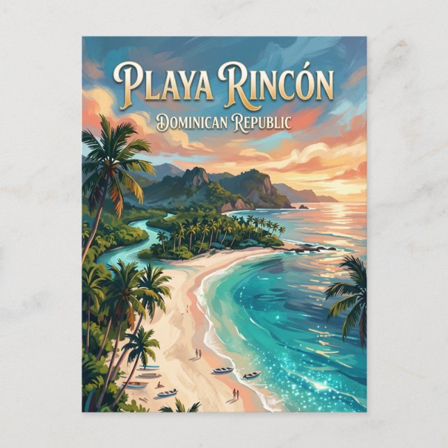 Playa Rincon Dominikanska republiken Vykort (Framsida)