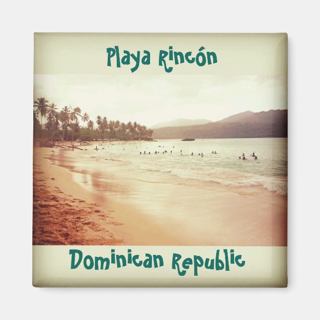 Playa Rincón - Samaná, DR Magnet (Framsidan)