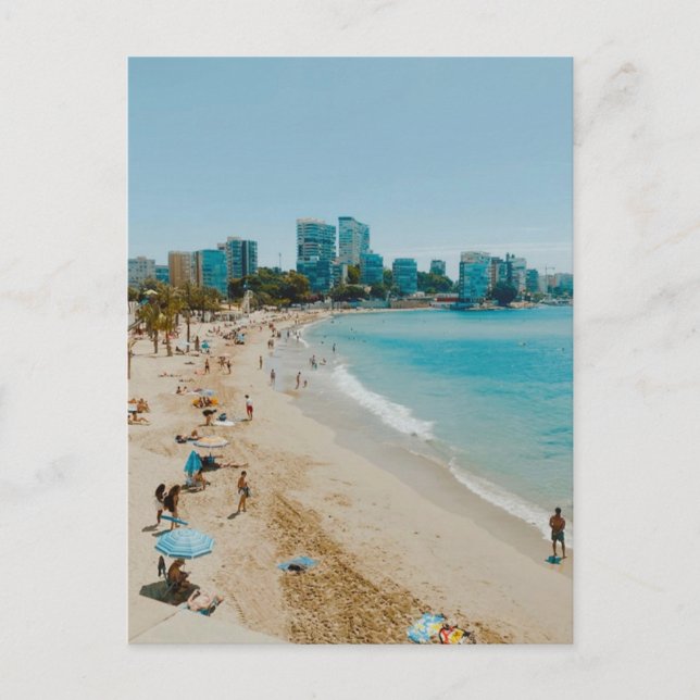 Playa San Juan - Alicante - Spanien Helg Vykort (Framsida)