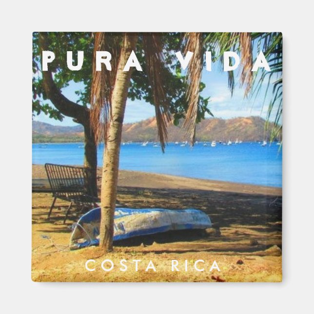 Playas del Coco, Costa Rica Souvenir Magnet (Framsidan)