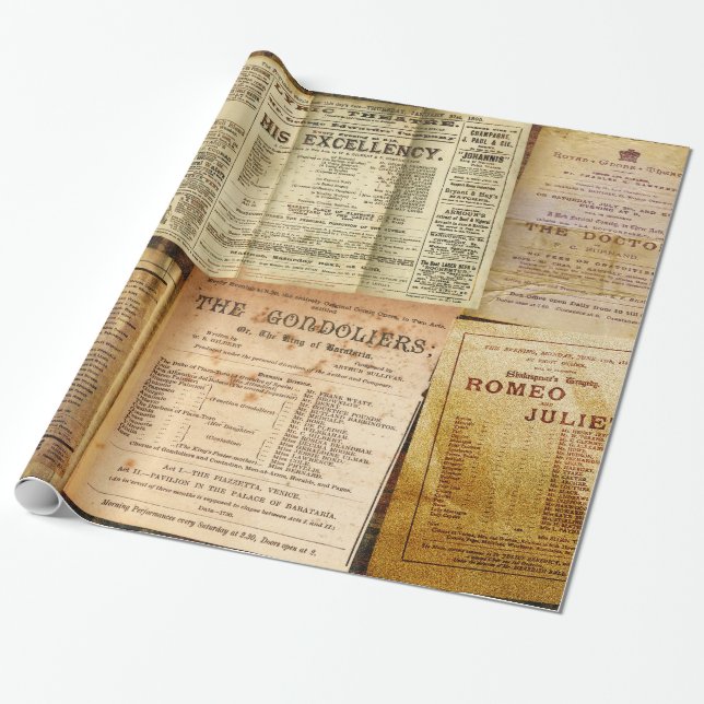 Playbillsen Presentpapper (Utrullad)