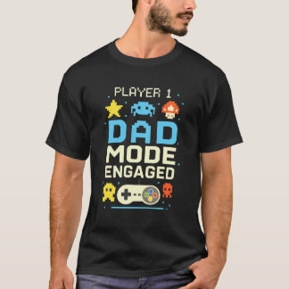 Player 1 Pappa-läge Inaktiverat T-shirt