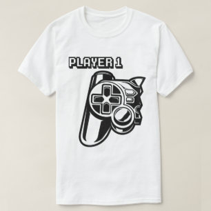 Player 1 Player 2-spelarpar T Shirt