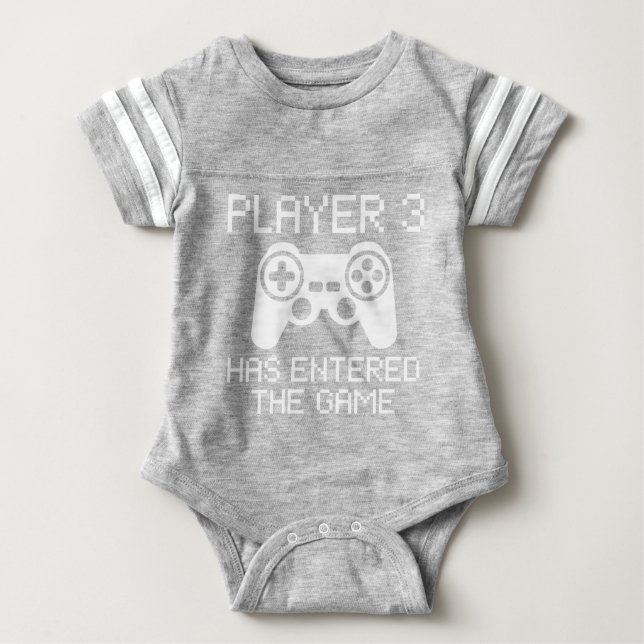 Player 3 har angett spelet t-shirt (Framsida)