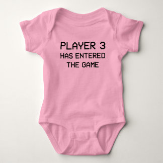 Player 3 har angett spelet tee