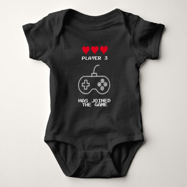Player 3 har Gått med spelmatchningsresultatet T Shirt (Framsida)