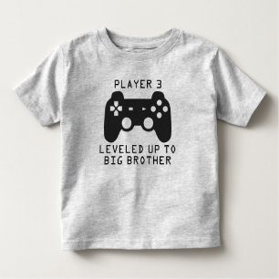 Player 3 uppdelad till storebror/Big Sister T Shirt