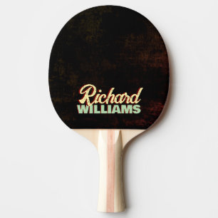 Player Namn på Black Pingisracket