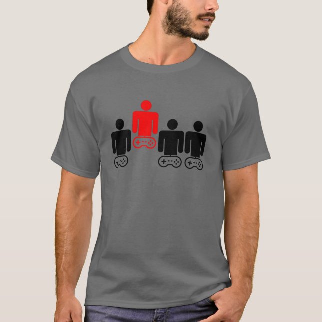 Player nedåt t shirt (Framsida)