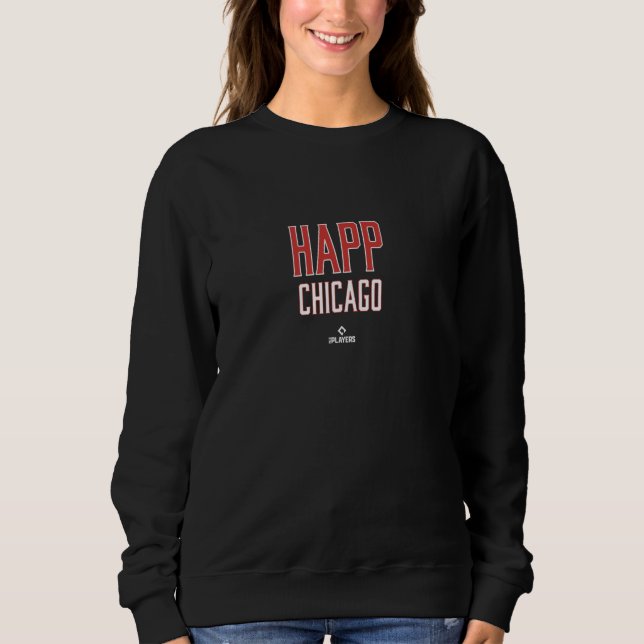 Player Pride Chicago Edition Ian Happ MLBPA T Shirt (Framsida)
