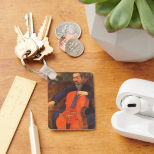 Player Schneklud Porträtt av Paul Gauguin Nyckelring