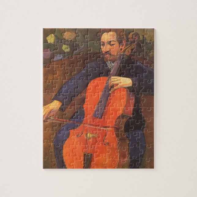 Player Schneklud Porträtt av Paul Gauguin Pussel (Vertikal)