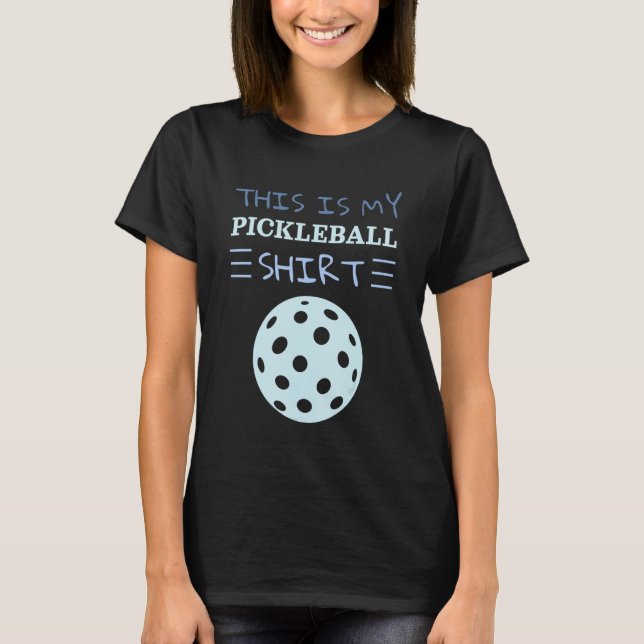 Player  This Is My Pickleball T Shirt (Framsida)