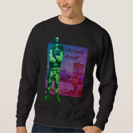 Playera Area51 -I survived Area51 Lång Ärmad Tröja