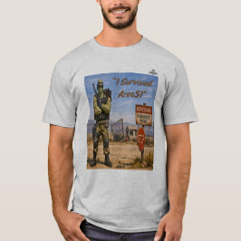 Playera Area51 -I survived Area51 T Shirt