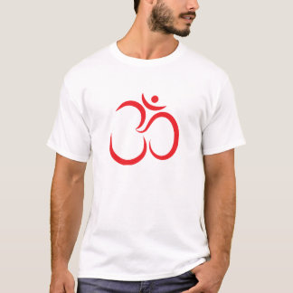 Playera básica con diseño Om T Shirt