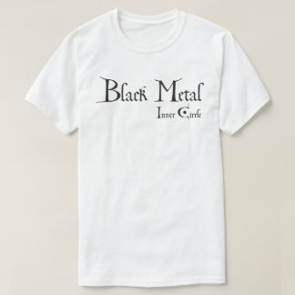 Playera Black Metal Inner Circle (black ink) T Shirt