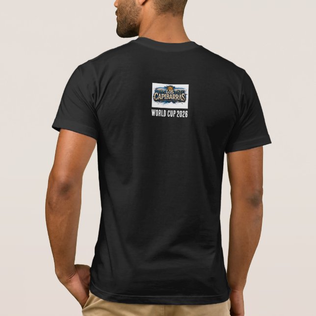  Playera Capibarra Turista Ice cream  Hollywood T Shirt (Baksida)