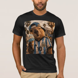  Playera Capibarra Turista Ice cream  Hollywood T Shirt