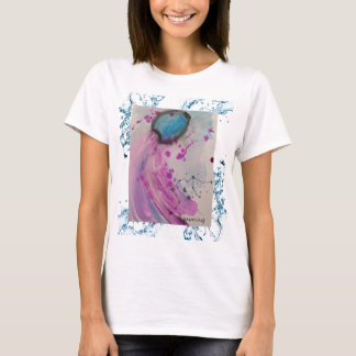 playera con dibujo original zodiaco acuario t shirt