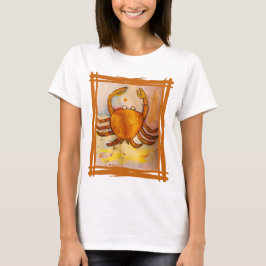 playera con dibujo original zodiaco Cancer T Shirt