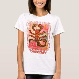 playera con dibujo original zodiaco escorpio t shirt