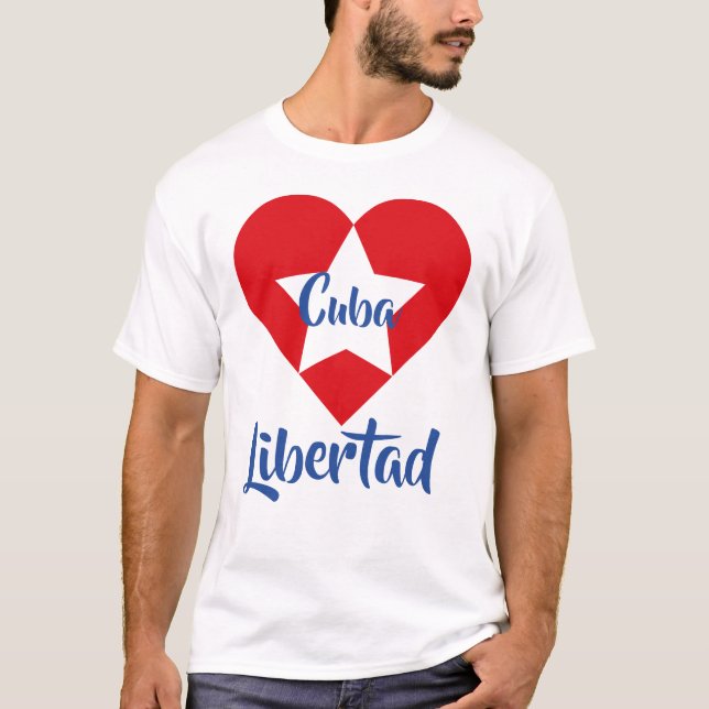 Playera Cuba Libertad T Shirt (Framsida)