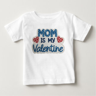 Playera De Bebé Blue Love from Mommy T Shirt