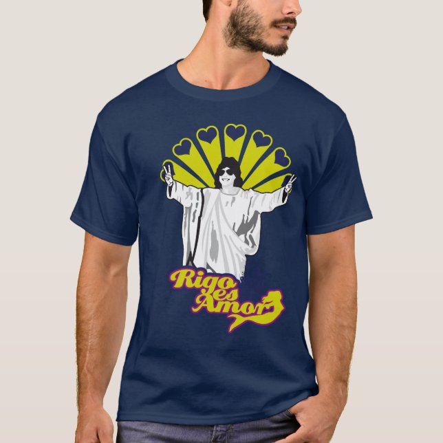 Playera de Petate "Rigo es Amor" Tröja (Framsida)