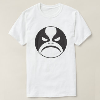 Playera Emoticón Metalizado negro de Moody T Shirt