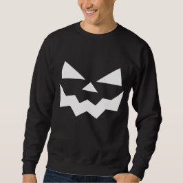 Playera Feliz Horror Face Lång Ärmad Tröja