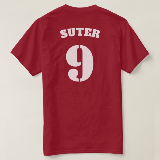 Playera Fergus Suter del Darwen FC T Shirt (Design baksida)