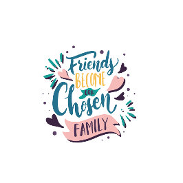 Playera Friends become our chosen family T Shirt
