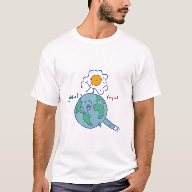 Playera global fried t shirt (Framsida)