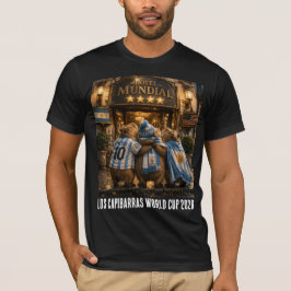 Playera Hotel 4 estrellas Capibarra T Shirt