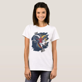 Playera Lady Aries - Mujer Zodíaco Carnero T Shirt