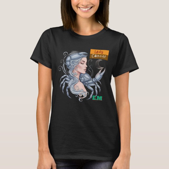Playera Lady Cáncer – Sensibilidad y fuerza T Shirt (Framsida)